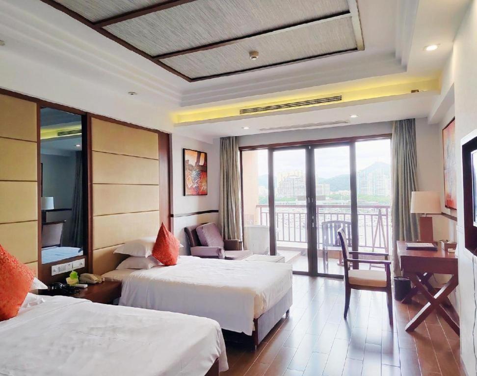 Grand Metro Park Bay Hotel Sanya Exteriör bild
