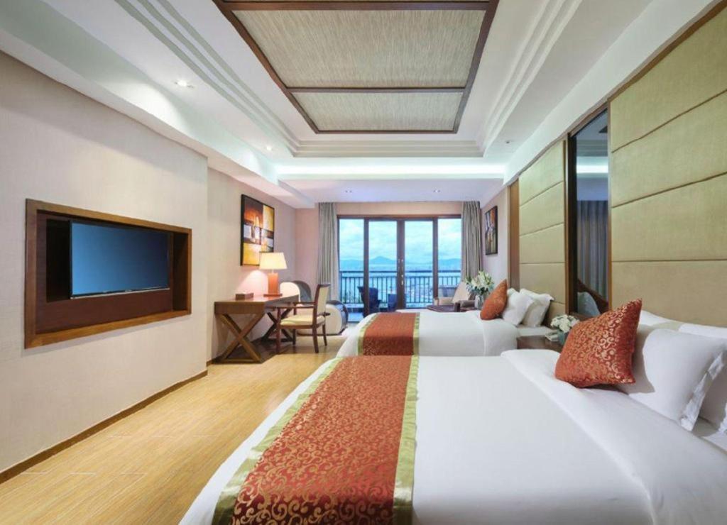 Grand Metro Park Bay Hotel Sanya Exteriör bild